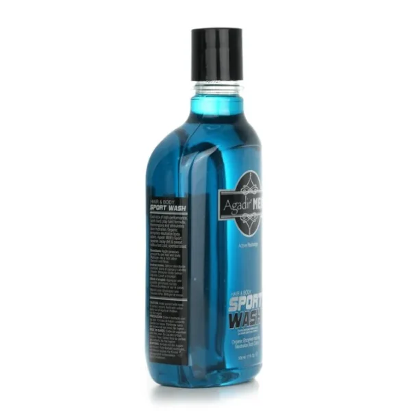 Agadir Men Active Recharge Hair & Body Sport Wash