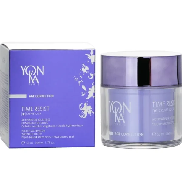 Age Correction Time Resist Creme Jour With Plant-Based Stem Cells - Youth Activator - Wrinkle Filler