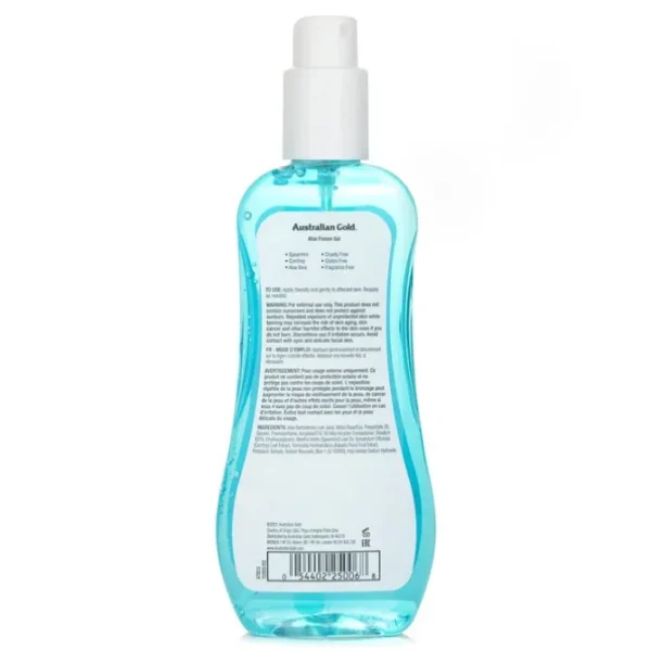 Aloe Freeze Spray Gel with Comfrey and Spearmint Extracts