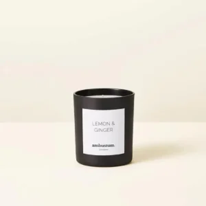 Ambustum Lemon & Ginger Scented Candle