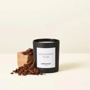 Ambustum Sandlewood Musk Scented Candle