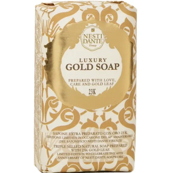 60 Anniversary Luxury Gold Soap With Gold Leaf (Limited Edition)