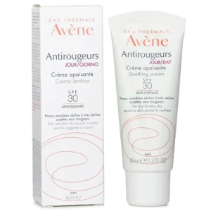 Antirougeurs DAY Soothing Cream SPF 30 - For Dry to Very Dry Sensitive Skin Prone to Redness