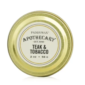 Apothecary Candle - Teak & Tobacco