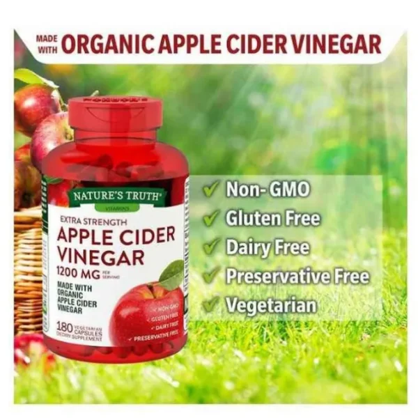 Apple Cider Vinegar 1200 mg