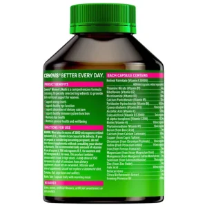 [Authorized Sales Agent] Cenovis Once Daily Women's Multi - 100 Capsules