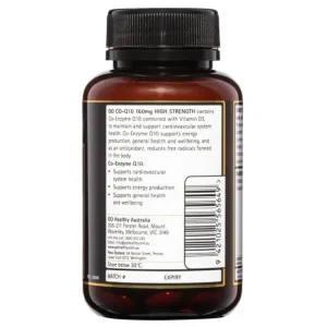[Authorized Sales Agent] GO Co-Q10 160mg High Strength - 100 Softgel Caps