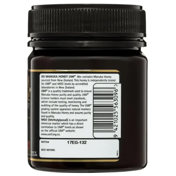 [Authorized Sales Agent] GO Healthy GO Manuka Honey UMF 16+ 250gm