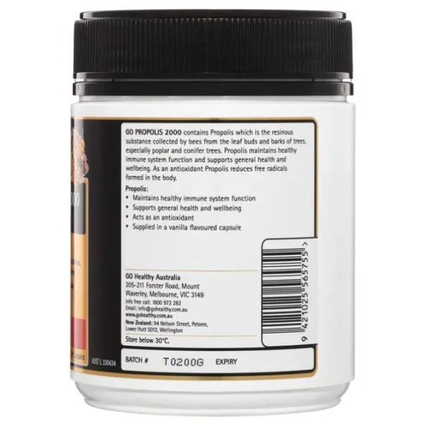 [Authorized Sales Agent] GO Propolis 2,000mg - 200 Softgel Caps