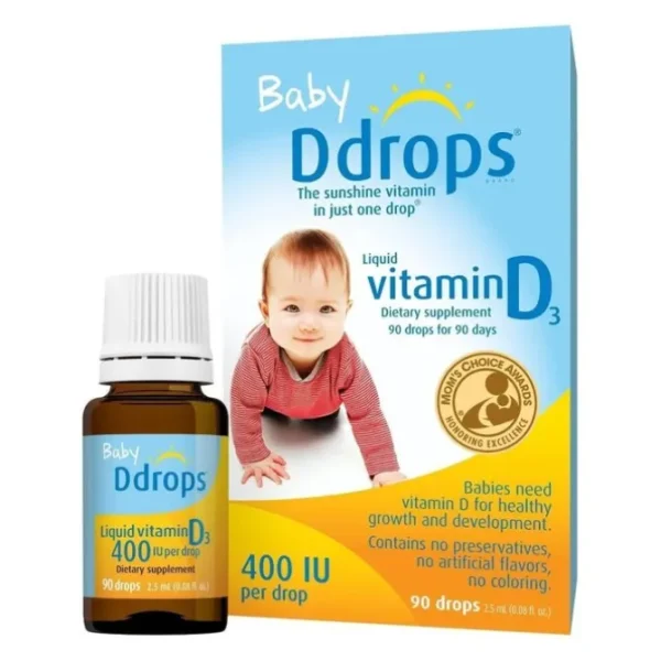 Baby 400 IU Vitamin D3 Drops