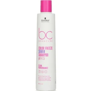 BC Bonacure pH 4.5 Color Freeze Silver Shampoo (For Grey & Lightened Hair)