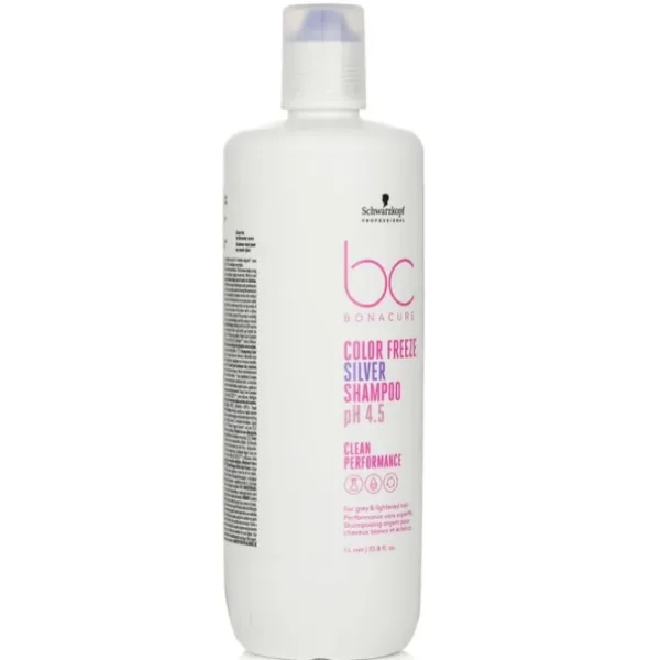 BC Bonacure pH 4.5 Color Freeze Silver Shampoo (For Grey & Lightened Hair)