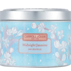 100% Beeswax Tin Candle - Midnight Jasmine