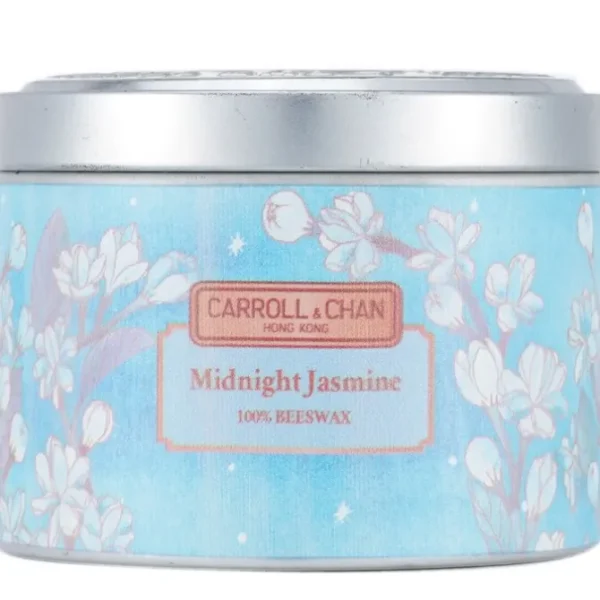 100% Beeswax Tin Candle - Midnight Jasmine