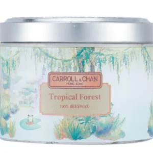 100% Beeswax Tin Candle - Tropical Forest