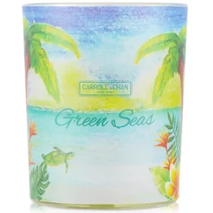 100% Beeswax Votive Candle - Green Seas
