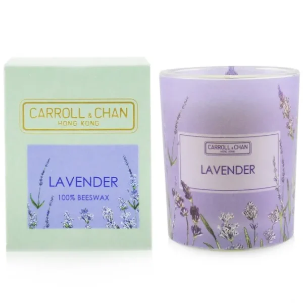 100% Beeswax Votive Candle - Lavender