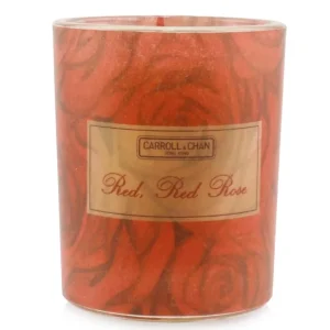 100% Beeswax Votive Candle - Red Red Rose