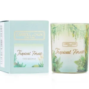 100% Beeswax Votive Candle - Tropical Forest