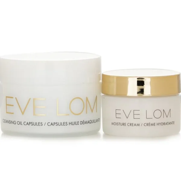 Begin & End Ornament Travel Set: Cleansing Oil Capsules 7x1.25ml/0.04oz + Moisture Cream 8ml/0.26oz