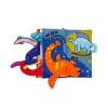 Beiens Three-dimensional 3D Early Education Enlightenment Baby Cloth Book (Dinosaurs)