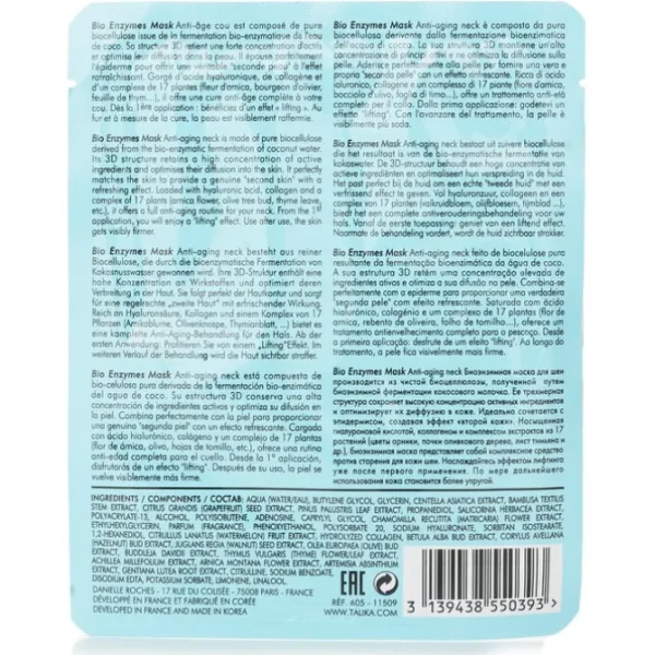 Bio Enzymes Anti-Aging Neck Mask