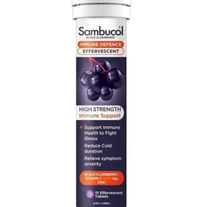 Black Elderberry Immune Defence Effervescent Tablets