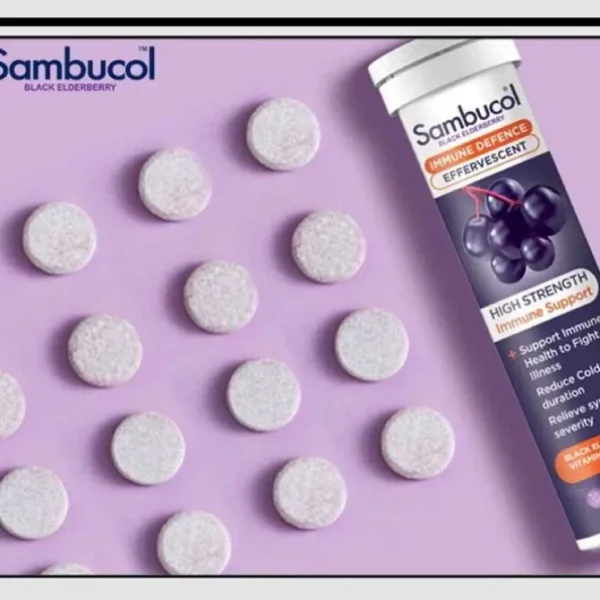 Black Elderberry Immune Defence Effervescent Tablets