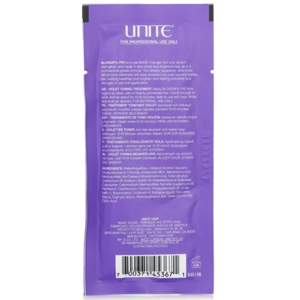 BLONDA Fix PRO Violet Toning Treatment (Salon Product)
