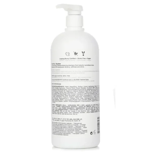 Blonde Pop Purple Toning Shampoo