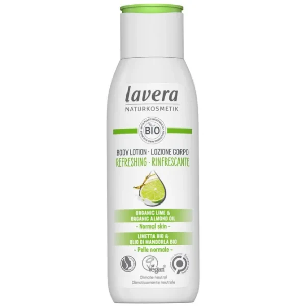 Body Lotion (Regreshing) - With Lime & Organic Almond Oil - For Normal Skin