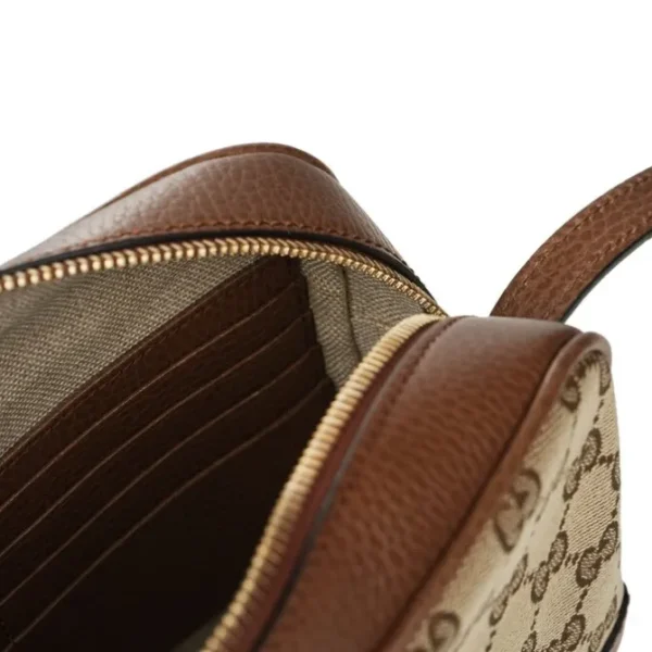 Canvas Leather GG BREE Crossbody Bag 449413