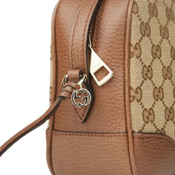 Canvas Leather GG BREE Crossbody Bag 449413