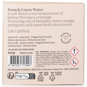 Car Fragrance Refill - French Linen Water