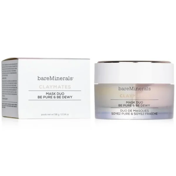 Claymates Be Pure & Be Dewy Mask Duo