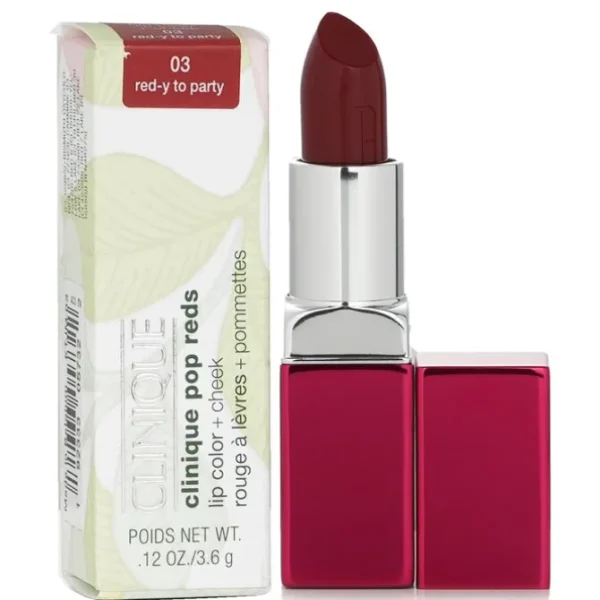 Clinique Pop Reds Lip Color + Cheek