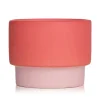 Color Block Ceramic Candle - Sparkling Grapefruit