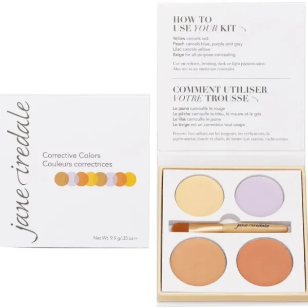 Corrective Colors Kit (4x Concealer + 1x Applicator)