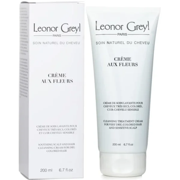 Creme Aux Fleurs Cleansing Treatment Cream Shampoo (For Very Dry Hair & Sensitive Scalp)
