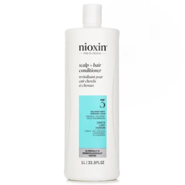 Density System 3 Scalp Therapy Conditioner (Colored Hair, Light Thinning, Color Safe) (Packaging Random Pick)