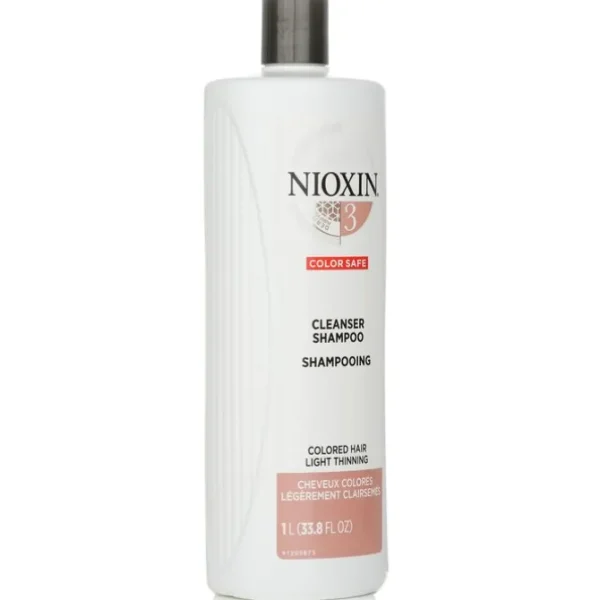 Derma Purifying System 3 Cleanser Shampoo (Colored Hair, Light Thinning, Color Safe)