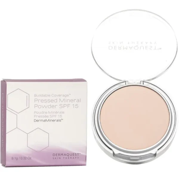 DermaMinerals Buildable Coverage Pressed Mineral Powder SPF 15