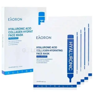 Eaoron Hyaluronic Acid Collagen Hydrating Face Mask 25ml-5 Piece (Hong Kong Official Product) (9348107000488)