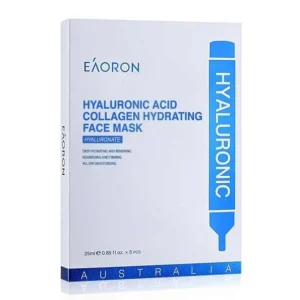 Eaoron Hyaluronic Acid Collagen Hydrating Face Mask 25ml-5 Piece (Hong Kong Official Product) (9348107000488)