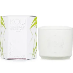 Eco-Luxury Aromacology Natural Wax Candle Glass - Peace (Rose & Ylang Ylang)