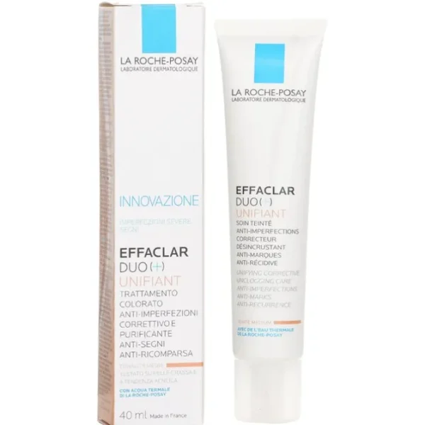 Effaclar Duo (+) Unifiant Unifying Corrective Unclogging Care Anti-Imperfections Anti-Marks - Medium