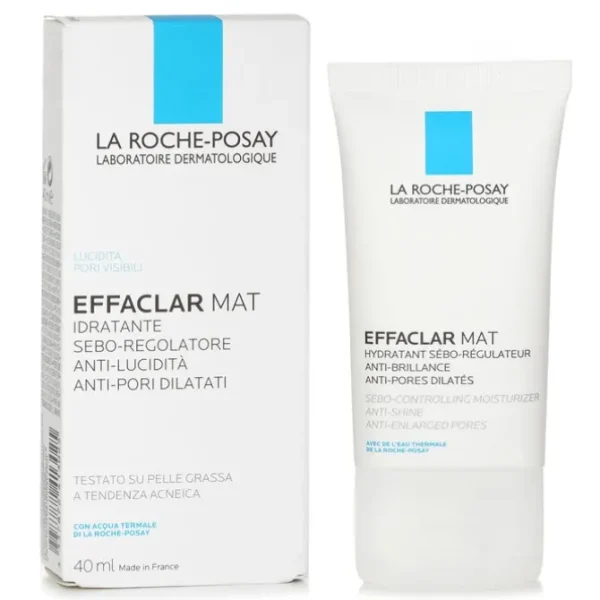 Effaclar Mat Daily Moisturizer (New Formula, For Oily Skin)