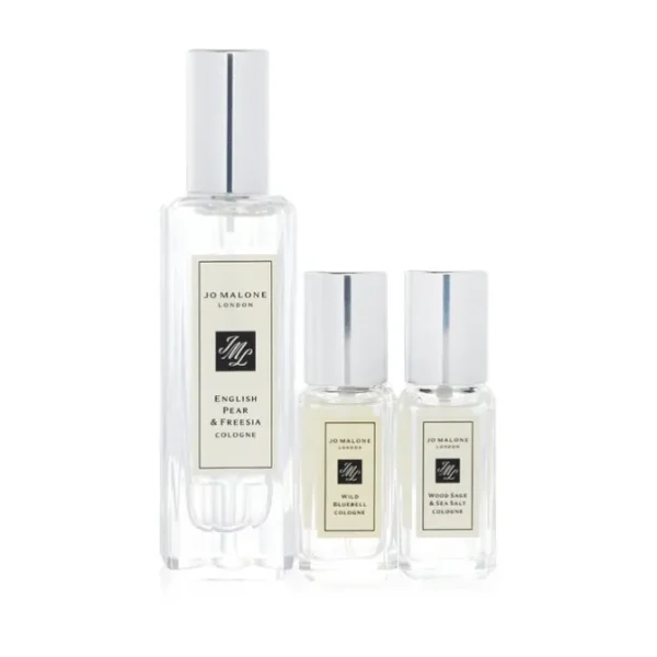 English Pear & Freesia Coffret: English Pear & Freesia 30ml + Wood Sage & Sea Salt 9ml + Wild Bluebell 9ml