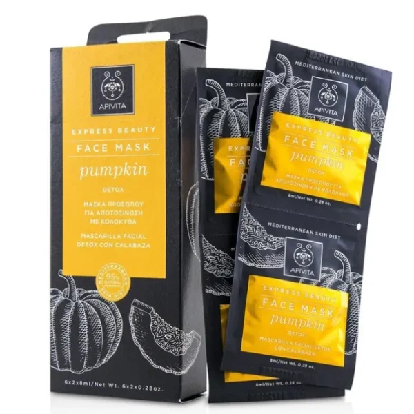Express Beauty Face Mask with Pumpkin (Detox)