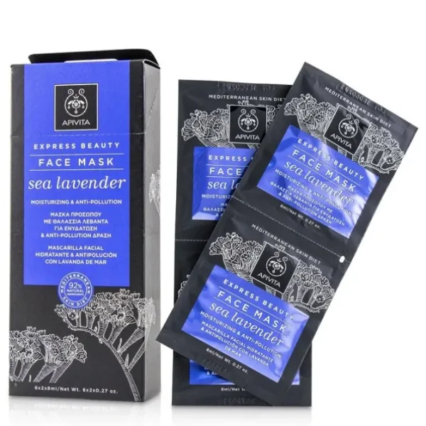 Express Beauty Face Mask with Sea Lavender (Moisturizing & Anti-Pollution)